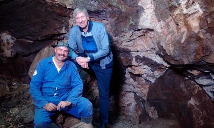 Meet Pedro Boshoff. A vital link in chain of mysterious events leading to discovery of homonaledi.