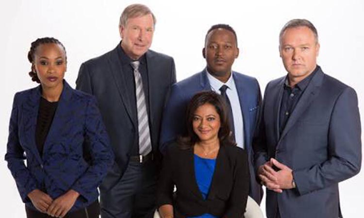 The team taking #carteblanche into 30th year spurred on by #georgemazarakis + incredible journalists and producers.