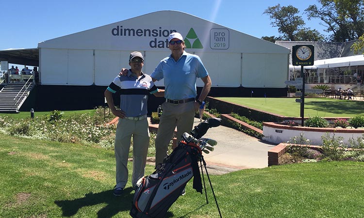 Visual proof that you don’t have to be a long stretch of misery to play great golf! Christian Basson
Rare privilege to play on three of the top 10 courses in the country with DimensionDataat #Fancourt